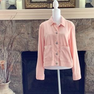 Gap pink jean style jacket. Light weight.  Size S